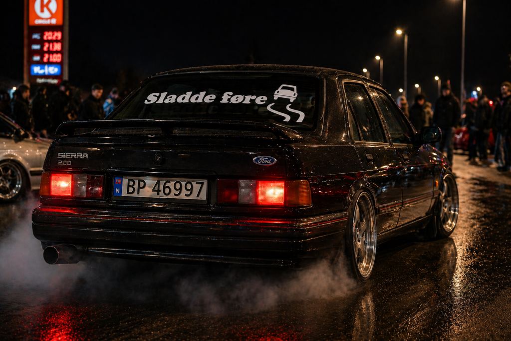 Sladde føre – Sticker