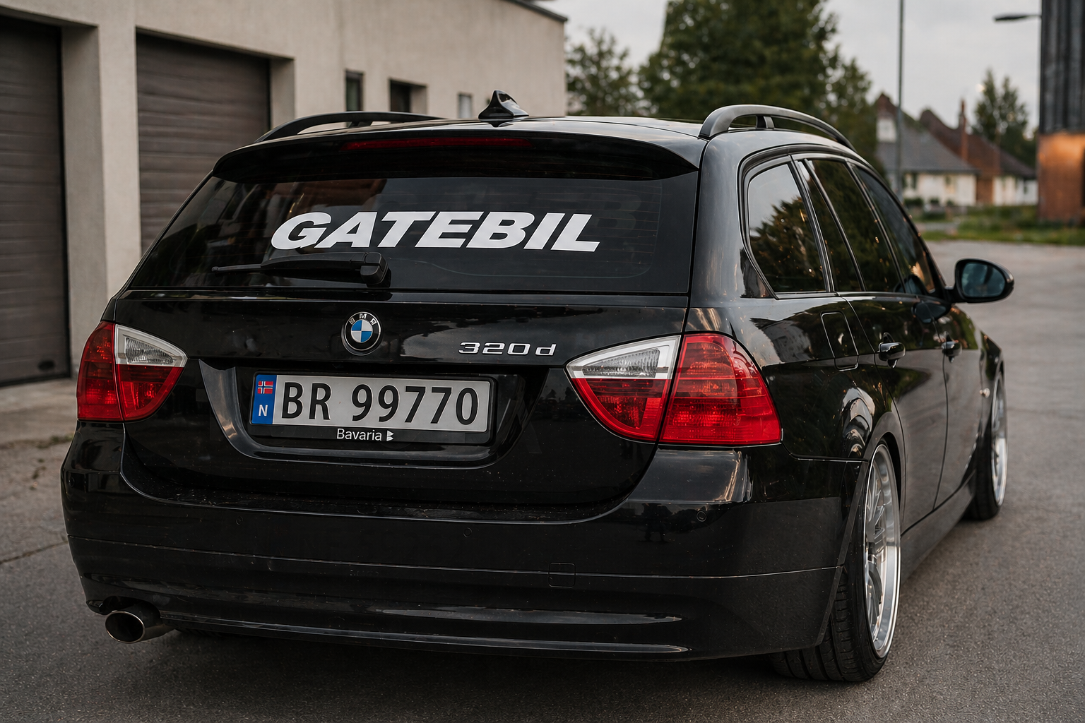 Gatebil – Sticker