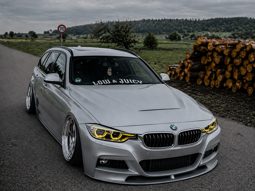 LOW & JUICY – Frontrute Banner