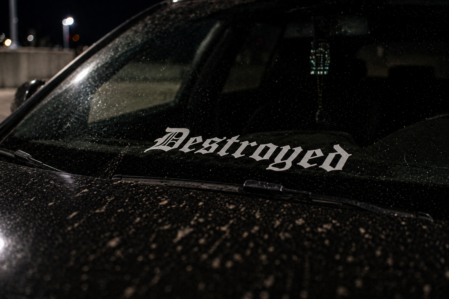 Destroyed frontrute - sticker