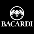 Bacardi-dekal i fargen Hvit