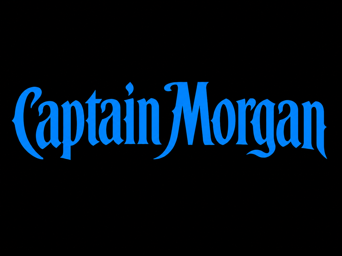 Captain Morgan – Blå farge