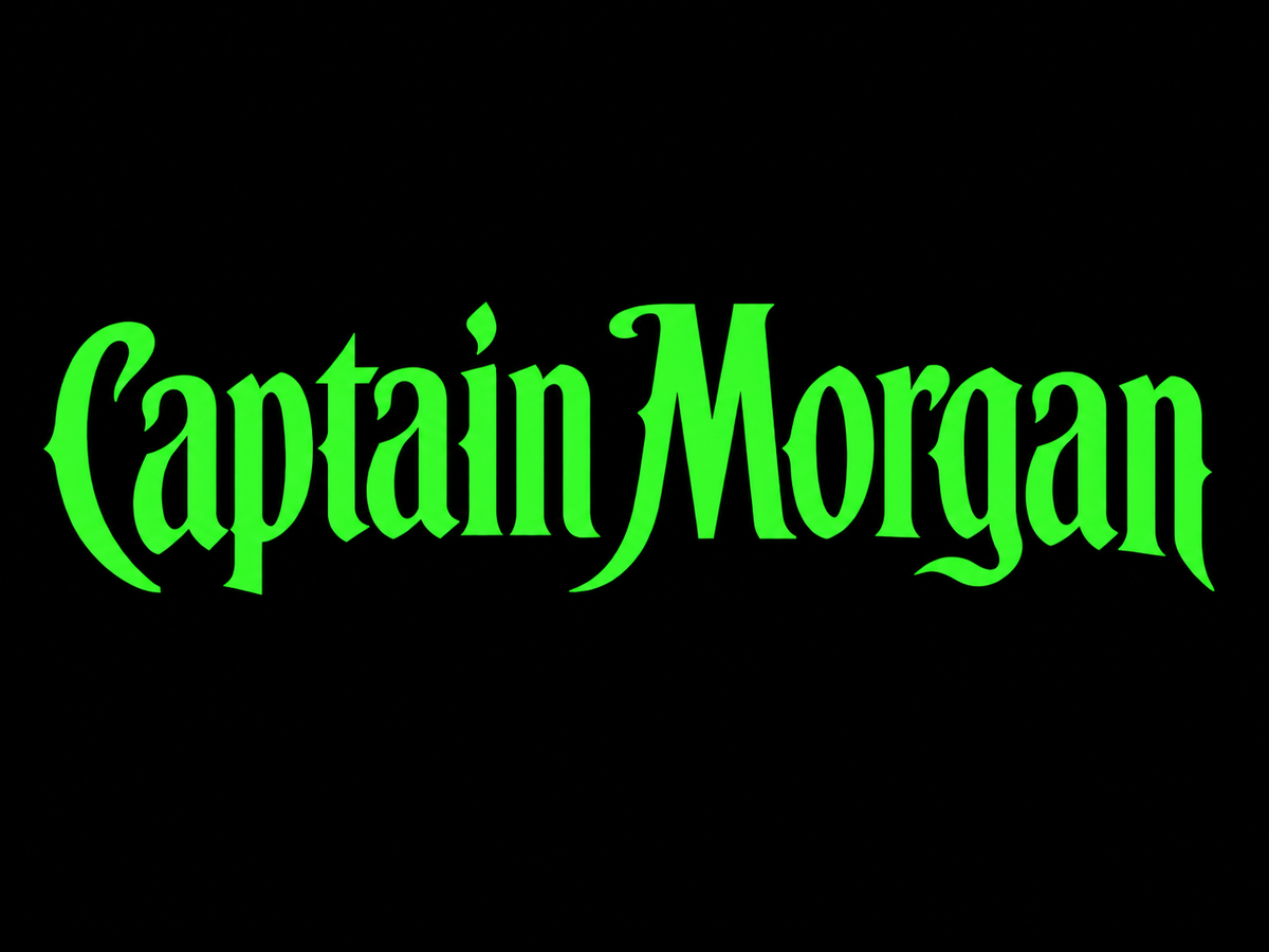 Captain Morgan – Grønn farge