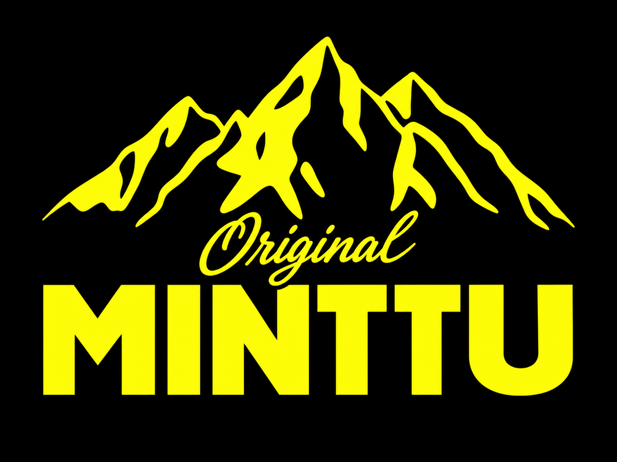 Original MINTTU – Gul bildekal
