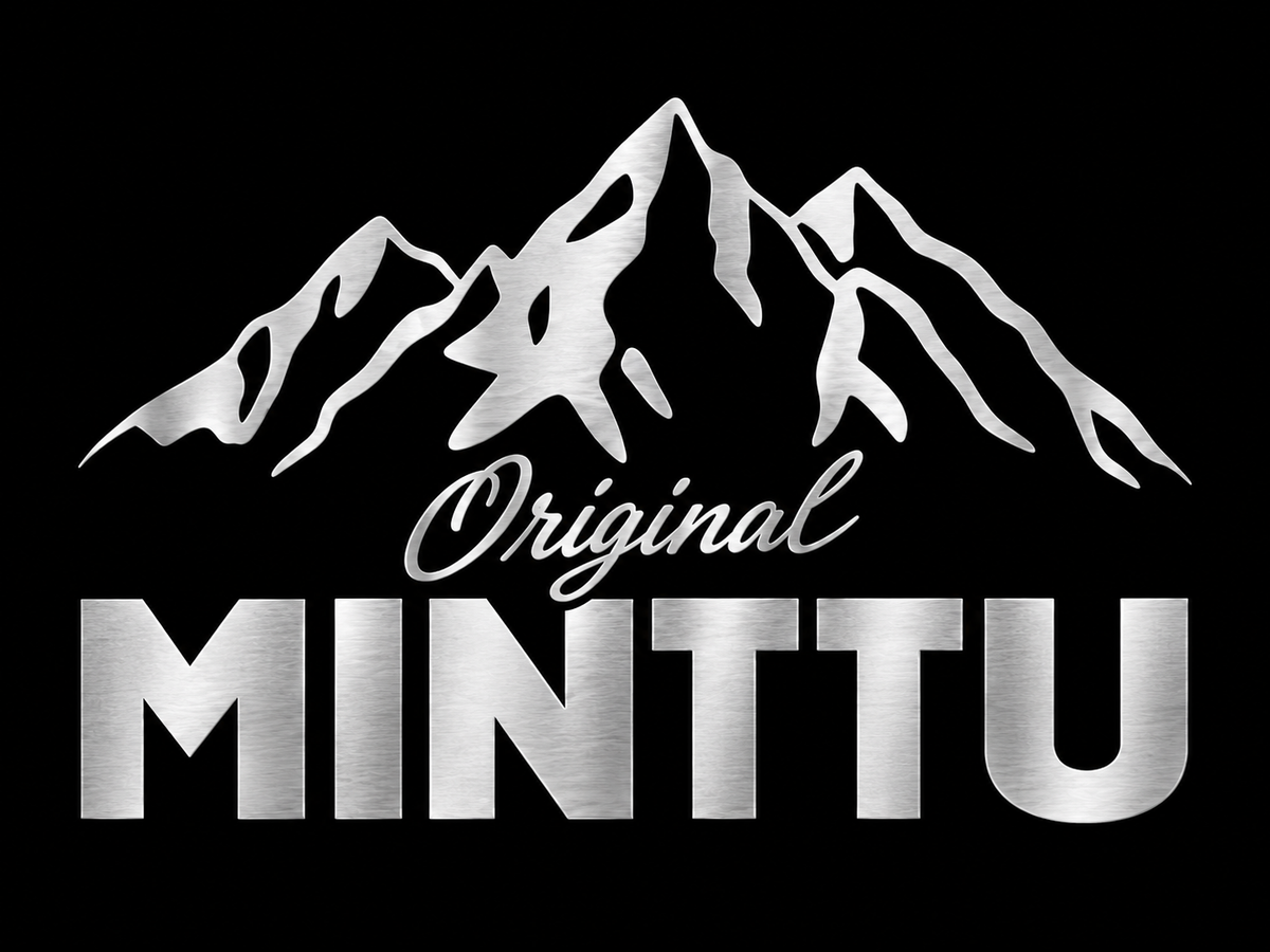 Original MINTTU – Sølv bildekal