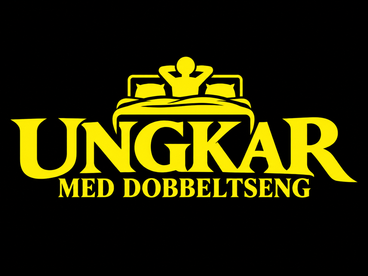 Ungkar med dobbeltseng – NYTT synlig motiv i fargen Gul